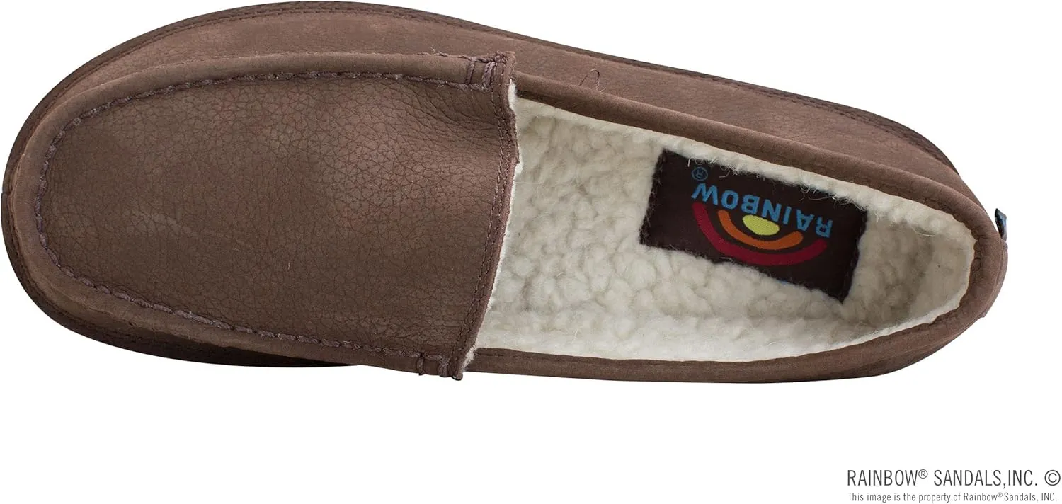 Rainbow Sandals Men's Comfort Classics Loafer w/Fleece Lining