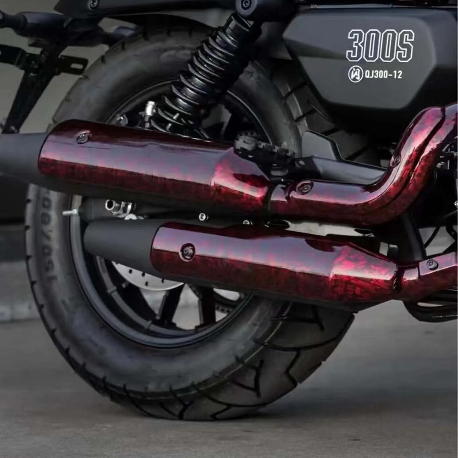Red Forged Gloss Carbon Fiber Vinyl Wrap Roll Stretchable Decal Sticker Film Sheet Air Release DIY Decoration Vinyl