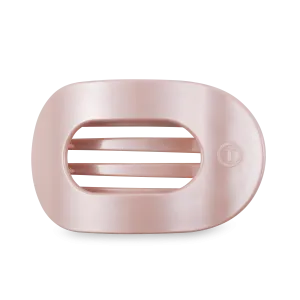 Round Flat Hair Clip | Large | Pearly Pink