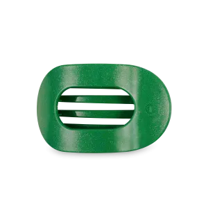 Round Flat Hair Clip | Medium | Shamrock Shimmer