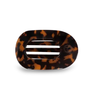 Round Flat Hair Clip | Medium | Tortoise