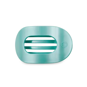 Round Flat Hair Clip | Medium | Totally Turquoise