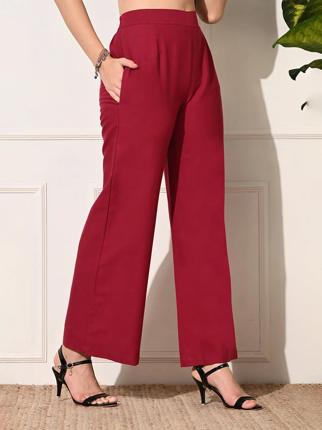 Rust Red Palazzo