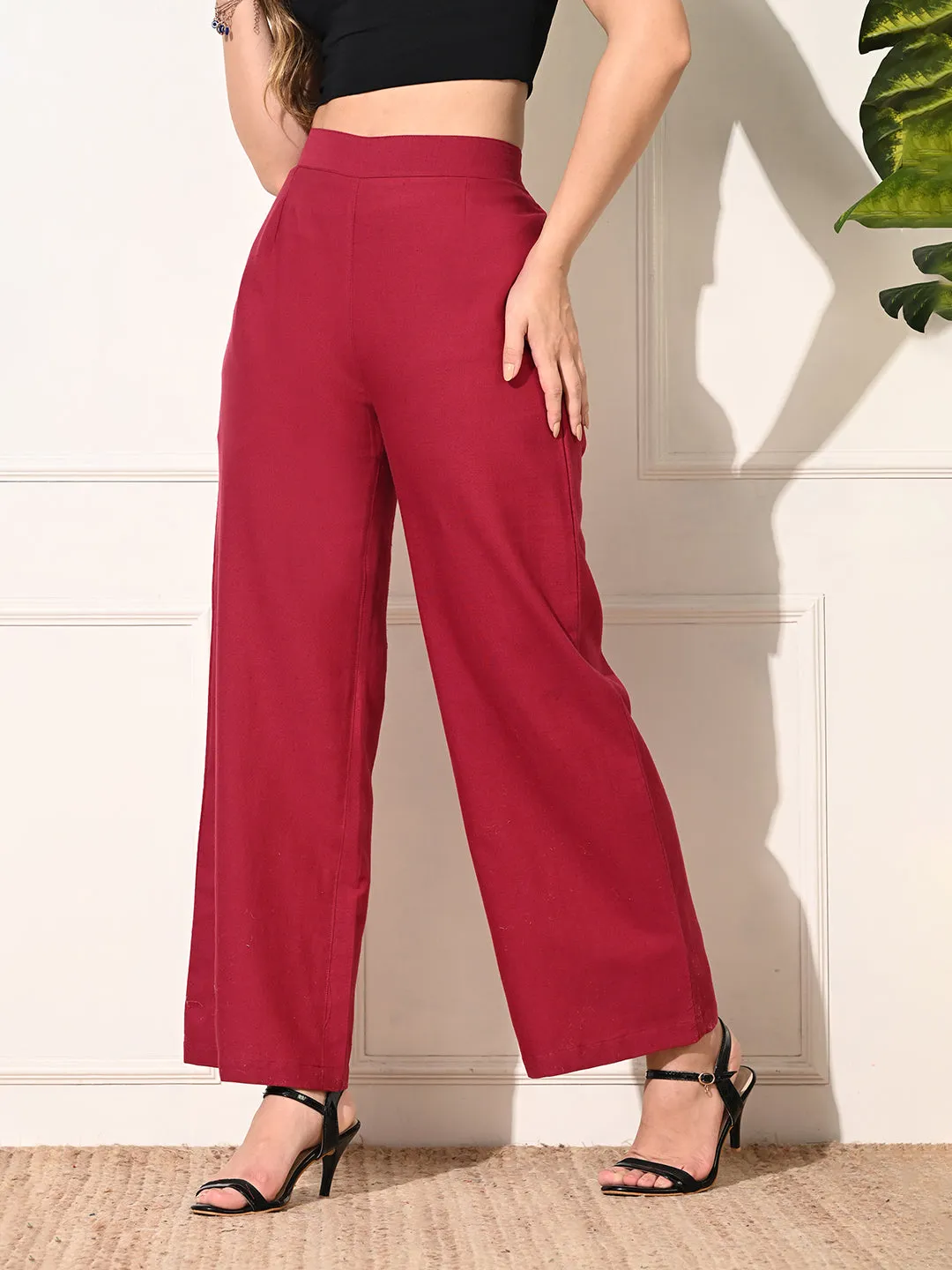 Rust Red Palazzo