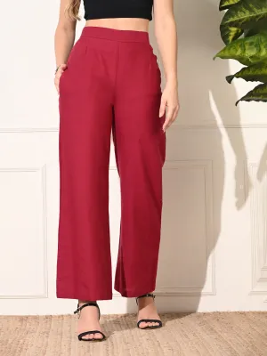 Rust Red Palazzo