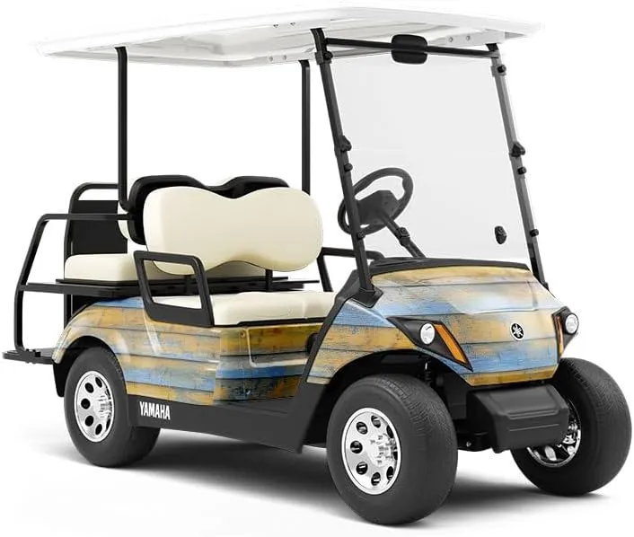 Rwraps Blue Wood Plank Lost Maya Gloss Vinyl Film Wrap 59in x 5ft Vinyl Vehicle Car Film Sheet Roll
