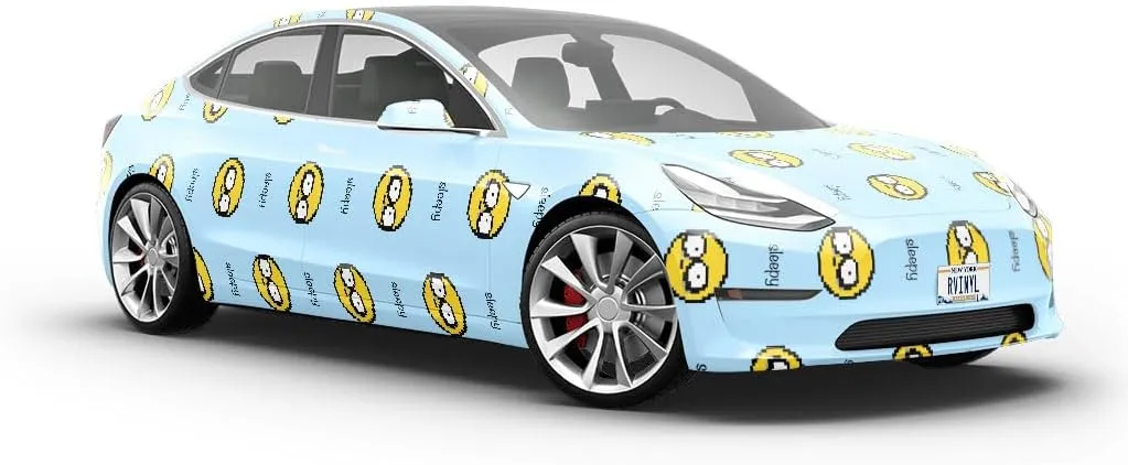 Rwraps Emoji So Sleepy Gloss Vinyl Film Wrap 59in x 1ft Vinyl Vehicle Car Film Sheet Roll