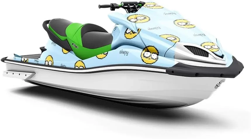 Rwraps Emoji So Sleepy Gloss Vinyl Film Wrap 59in x 1ft Vinyl Vehicle Car Film Sheet Roll