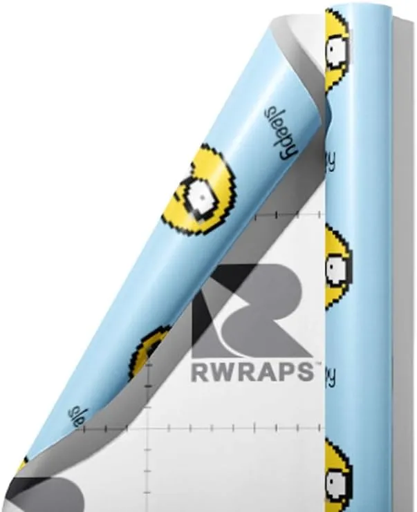 Rwraps Emoji So Sleepy Gloss Vinyl Film Wrap 59in x 1ft Vinyl Vehicle Car Film Sheet Roll