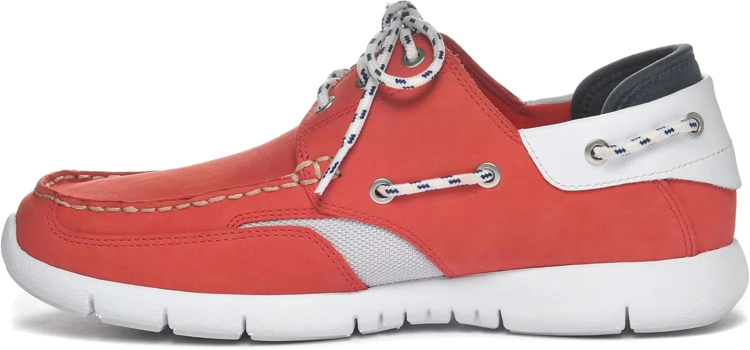 Sebago Men's Foremust Shoe – Lightweight Handsewn Moccasin with Mesh Lining & Slip-Resistant Rubber Sole