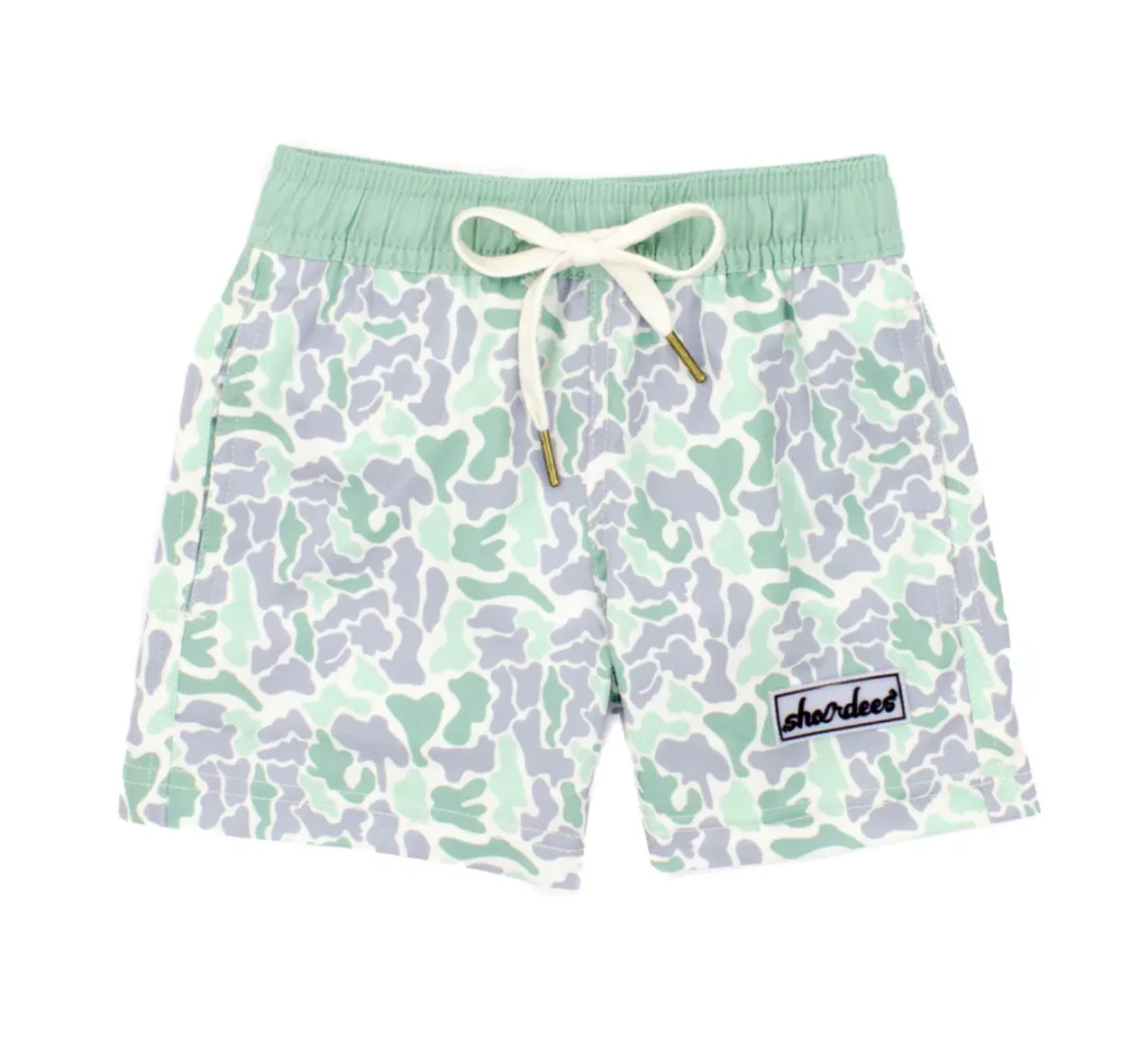 Shordees Swim Trunk - Sage Camo