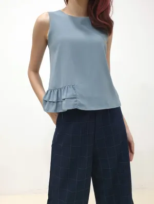 Side Ruffles Top (Non-returnable)