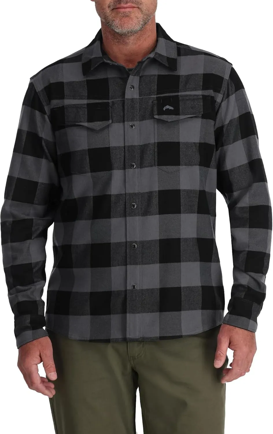 Simms Men's Gallatin Flannel Ls Shirt