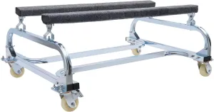 Small Sailboat Trailer, Watercraft Cart, Dock Slipway Cart Personal Watercraft Jet Ski Boat Storage Trailer Vehicle Cart, for Your Ski Boat, Fishing Boat or Sailboat Trailer