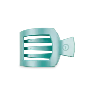 Square Flat Hair Clip | Medium | Totally Turquoise