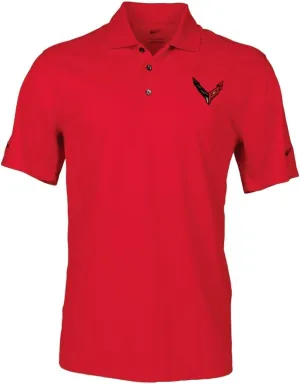 SR1 Performance C8 Corvette Z06 Polo Shirt w/Embroidered Logo