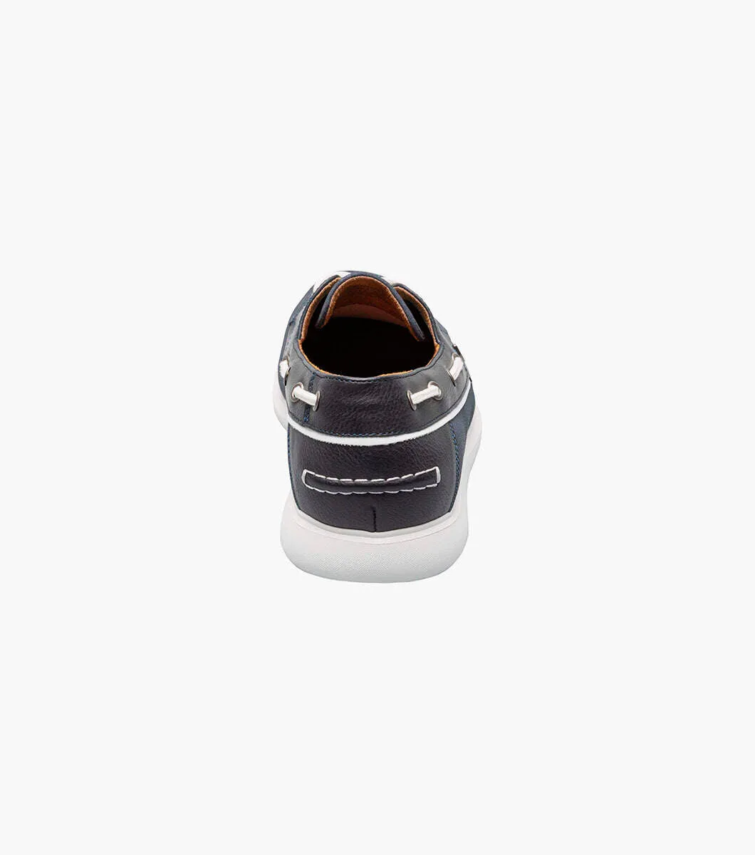 Stacy Adams REID 25592-410 Moc Toe Lace Up Navy