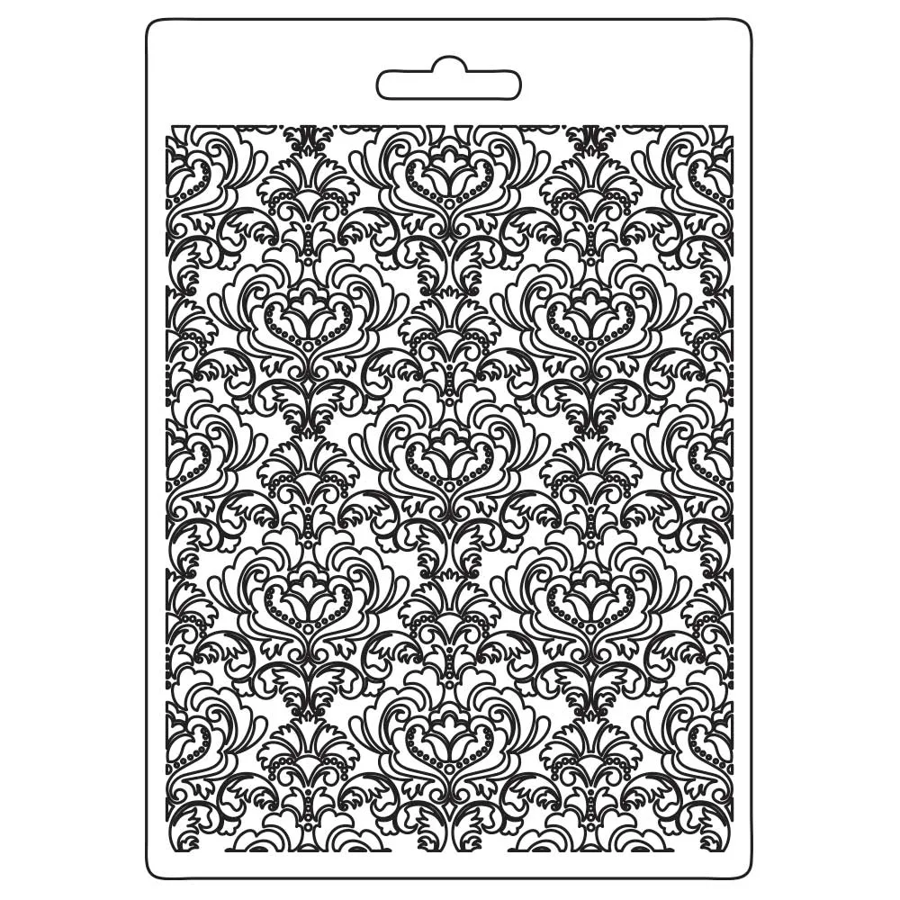 Stamperia  - Soft Mould A5 -  Our Way Texture*