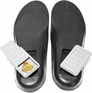 Storage Soles - The Secret Safe Container for Shoes | Hide Keys, Valuables, Cash and More | Hide items in Plain Sight | Great for Traveling | Fits Shoe Sizes M 8-12 W 10-14 | Trim to Fit