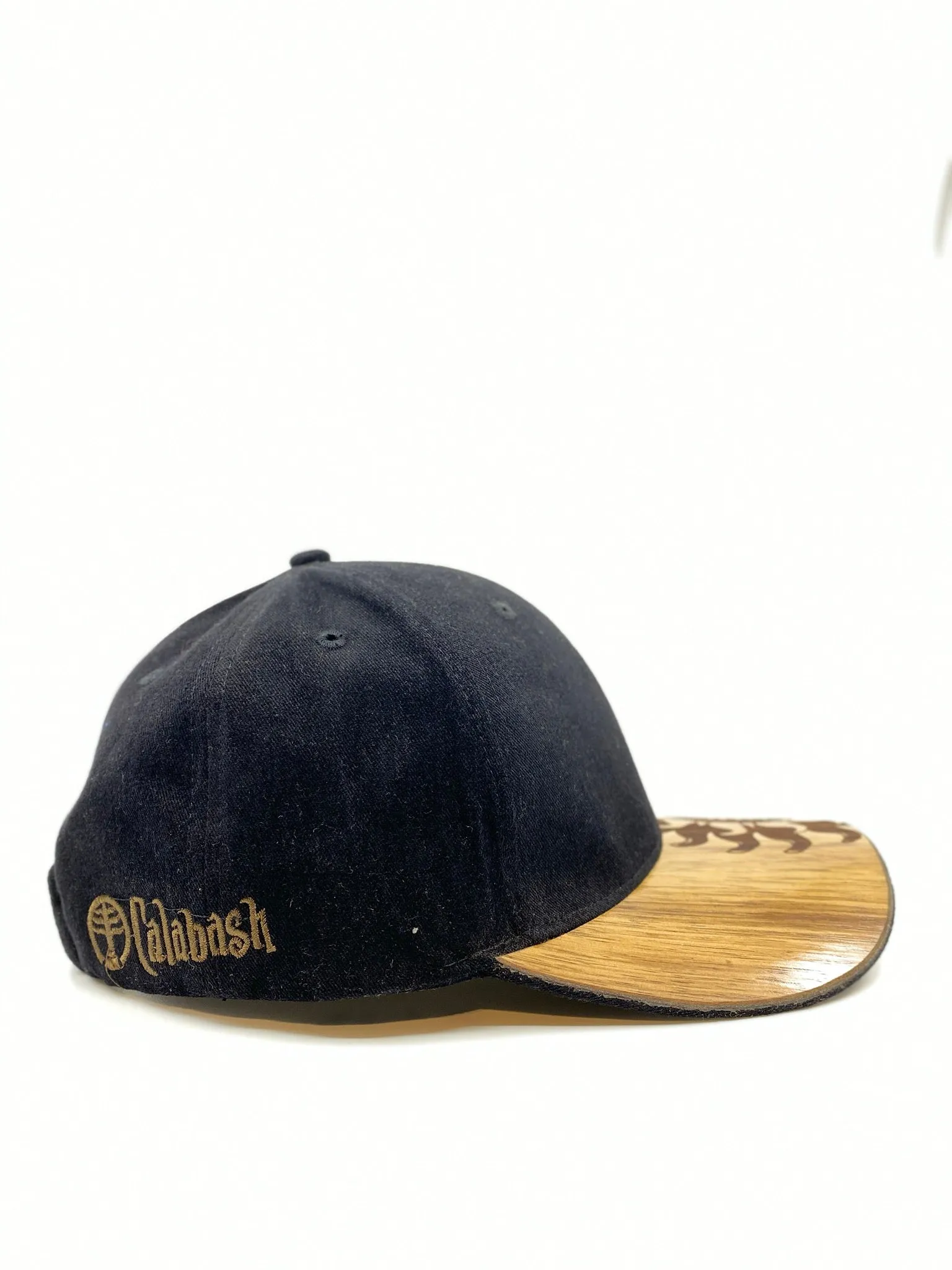 Sunshark Koa Wood Hat - Curved Bill