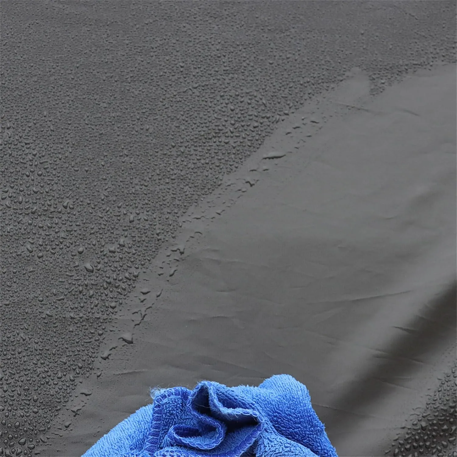 T-Top Boat Cover Heavy Duty 420D Marine Parts Boat Accessories Polyester 22-24L x 116W Grey Long Center Console Boat
