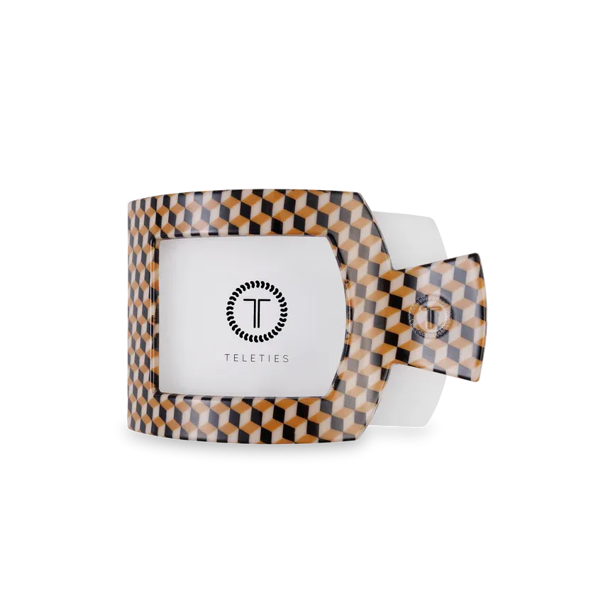 Teleties® Medium Flat Square Hair Clip