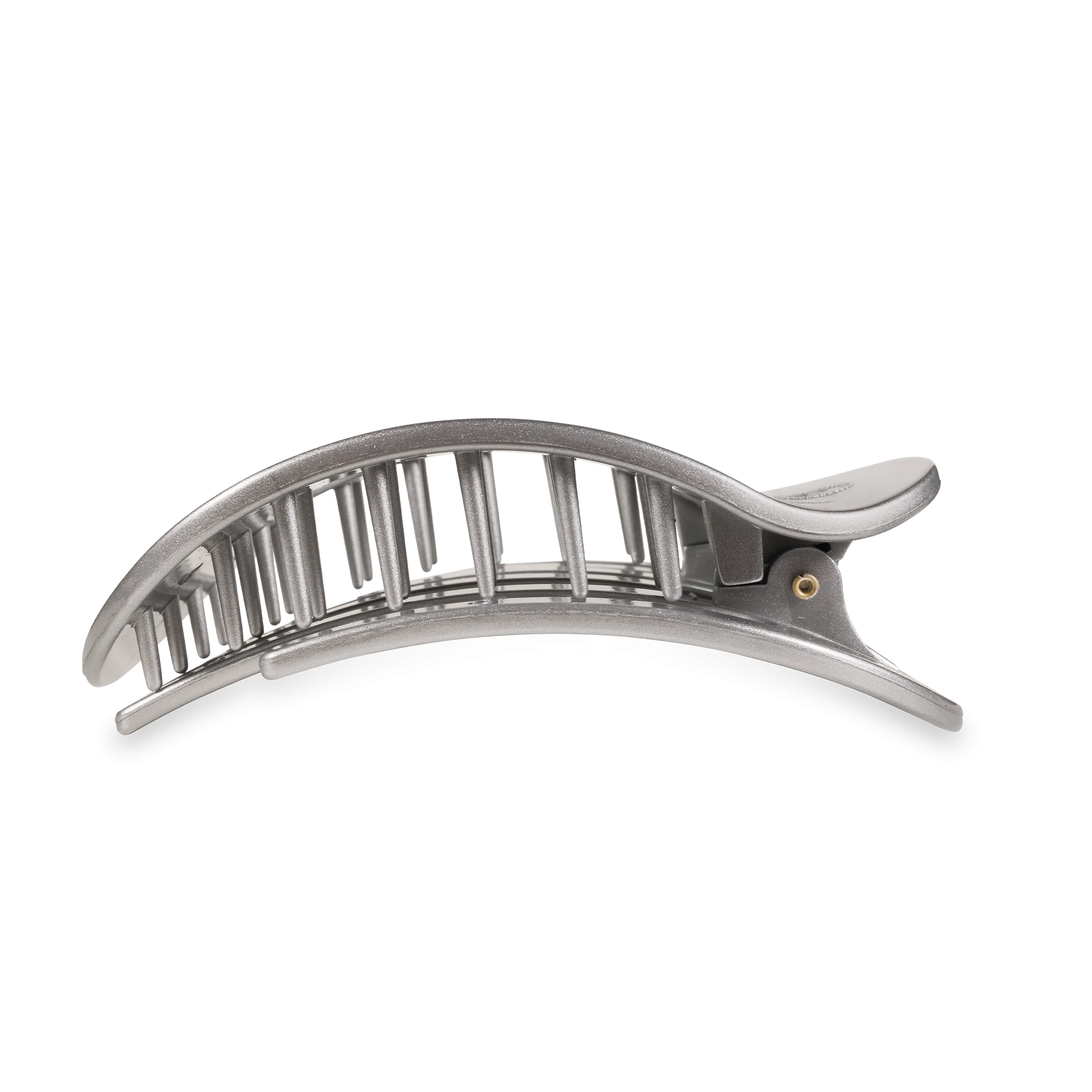TELETIES - Round Flat Hair Clip | Large | Disco Daydream