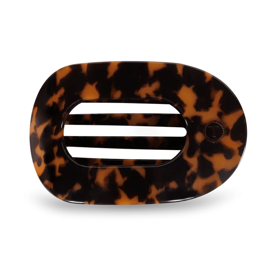Teleties Round Flat Hair Clip * LARGE