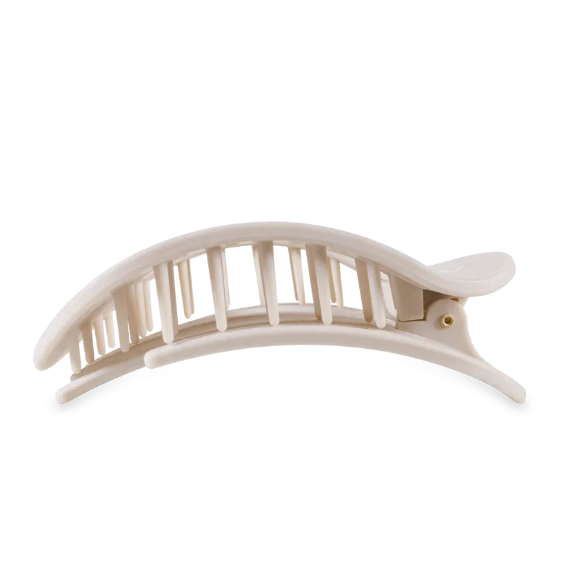 Teleties Round Flat Hair Clip * LARGE