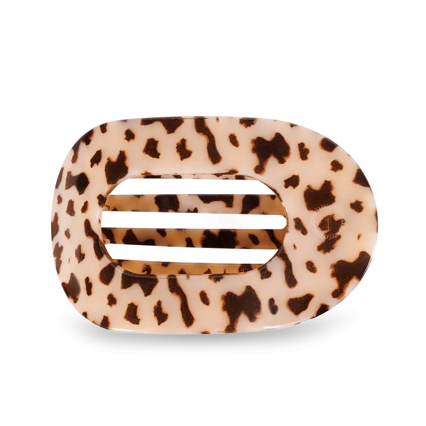 Teleties Round Flat Hair Clip * LARGE