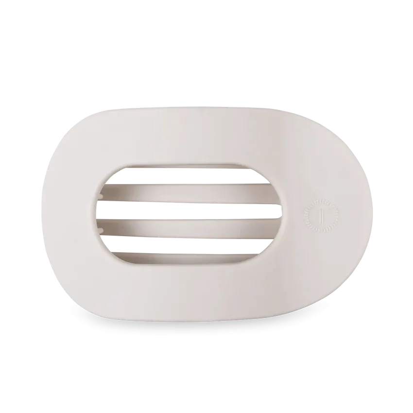 Teleties Round Flat Hair Clip * LARGE