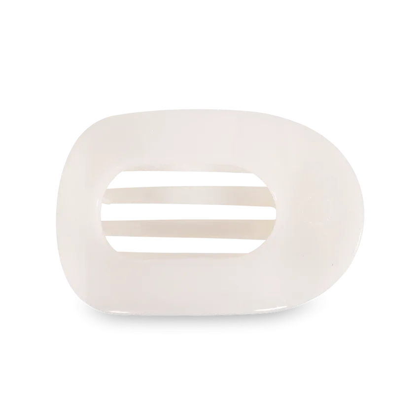 Teleties Round Flat Hair Clip * LARGE