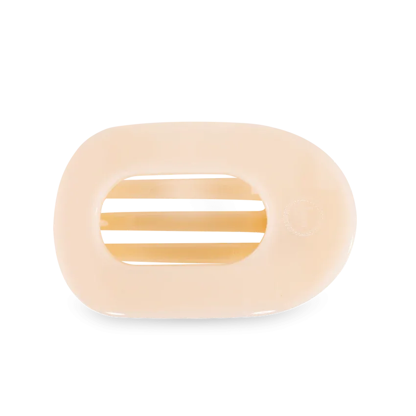 Teleties Round Flat Hair Clip * LARGE