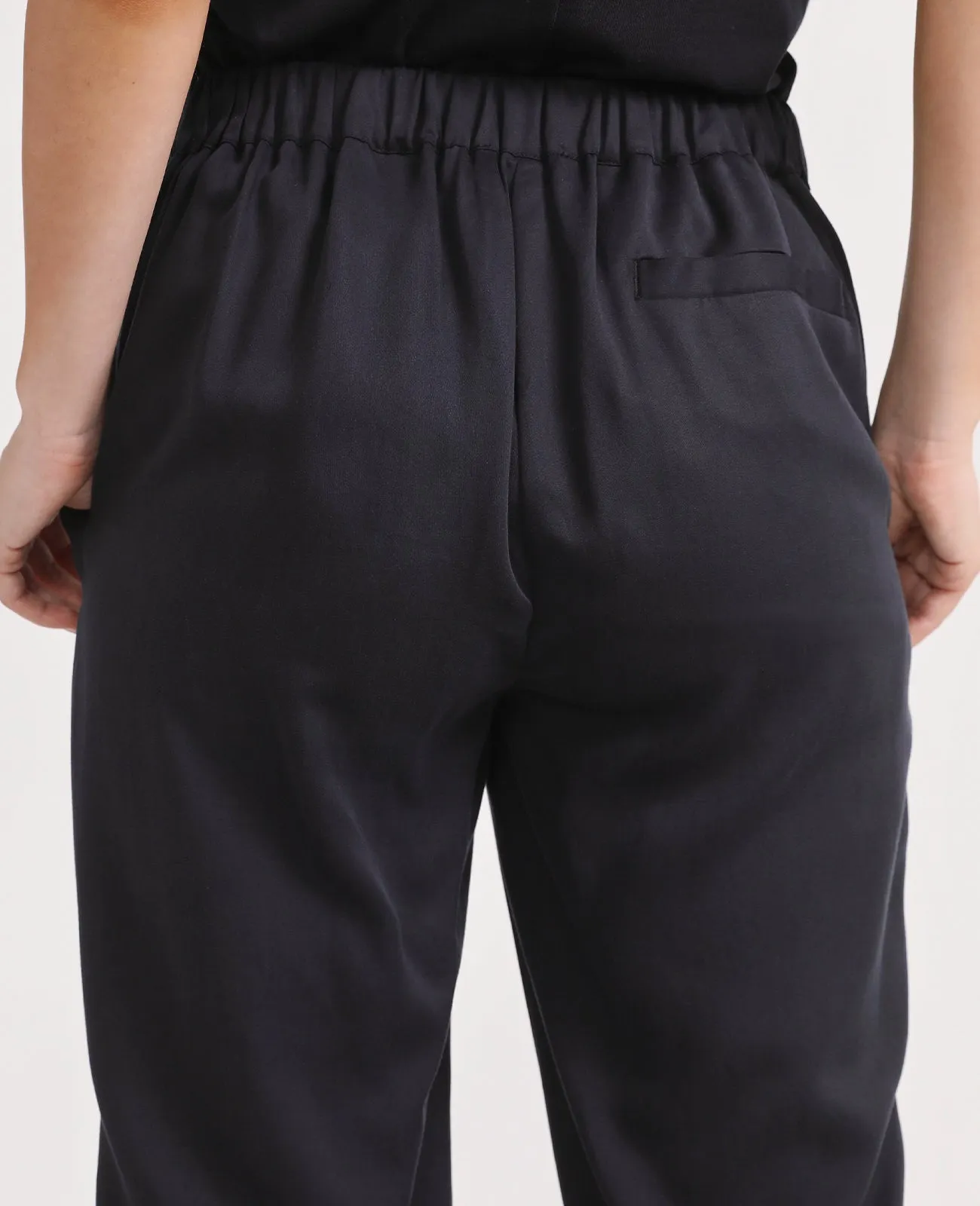 Tencel slouchy pant