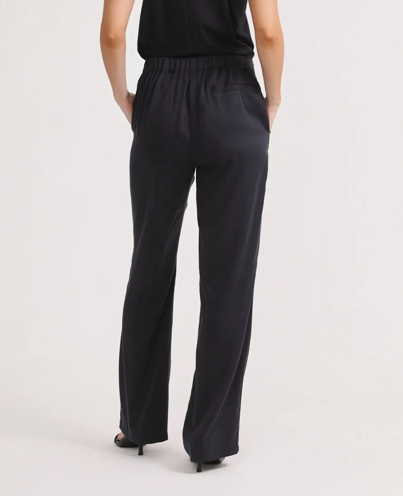 Tencel slouchy pant