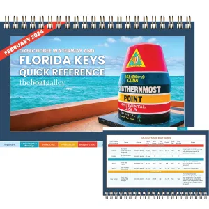 The Boat Galley Florida Keys and Okeechobee Waterway Quick Reference Cruising Guide Spiral-bound – January 1, 2024