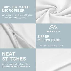 Tie Dye Sheets California King Size, Purple Pink Bed Sheets & Pillowcases 4 Piece Set, Deep Pocket Fitted Sheet & Flat Sheet & Pillowcase, Soft Wrinkle Free Decorative Bedding