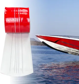 TONGMO Keel Guard: Self-Adhesive Shield Keel Guard for Protecting Fiberglass and Specific Aluminum Boats from Rocks, Oyster Beds, and Scratches 5 Inche Wide（