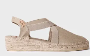Toni Pons VERONA Vegan flat espadrille with straps