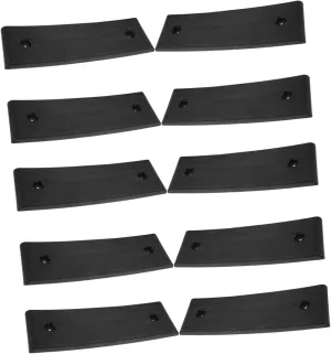 Totority 10Pcs Boat Trailer Double Bunk Slide Pads Durable and Easy to Install for Enhanced Stability and Protection of Your Trailer and Boat