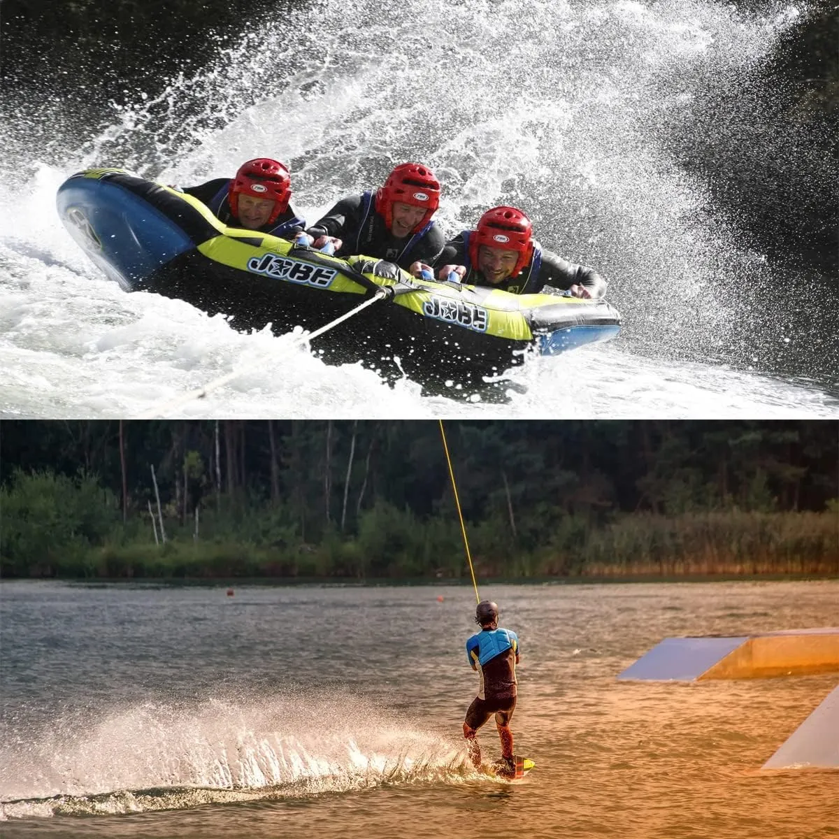 Tow Rope for Watersports,Rider Lines for Towable Tubes,Boating, Heavy Duty