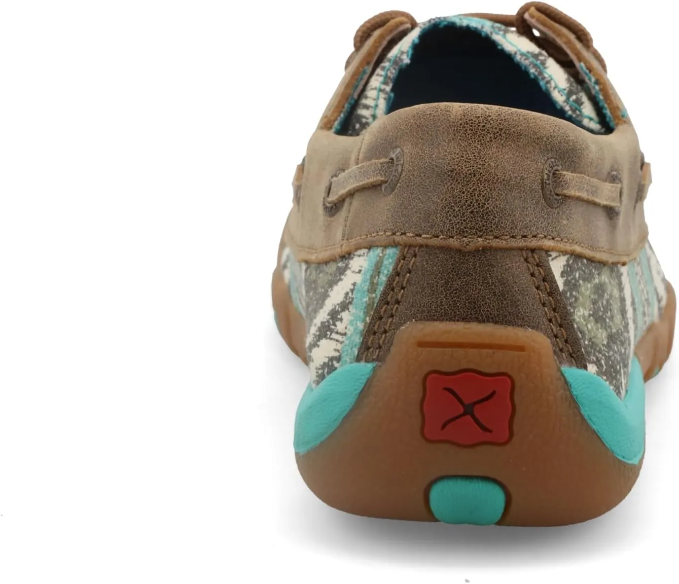 Twisted X Women's Boat Shoe Driving Moc, Moc Toe