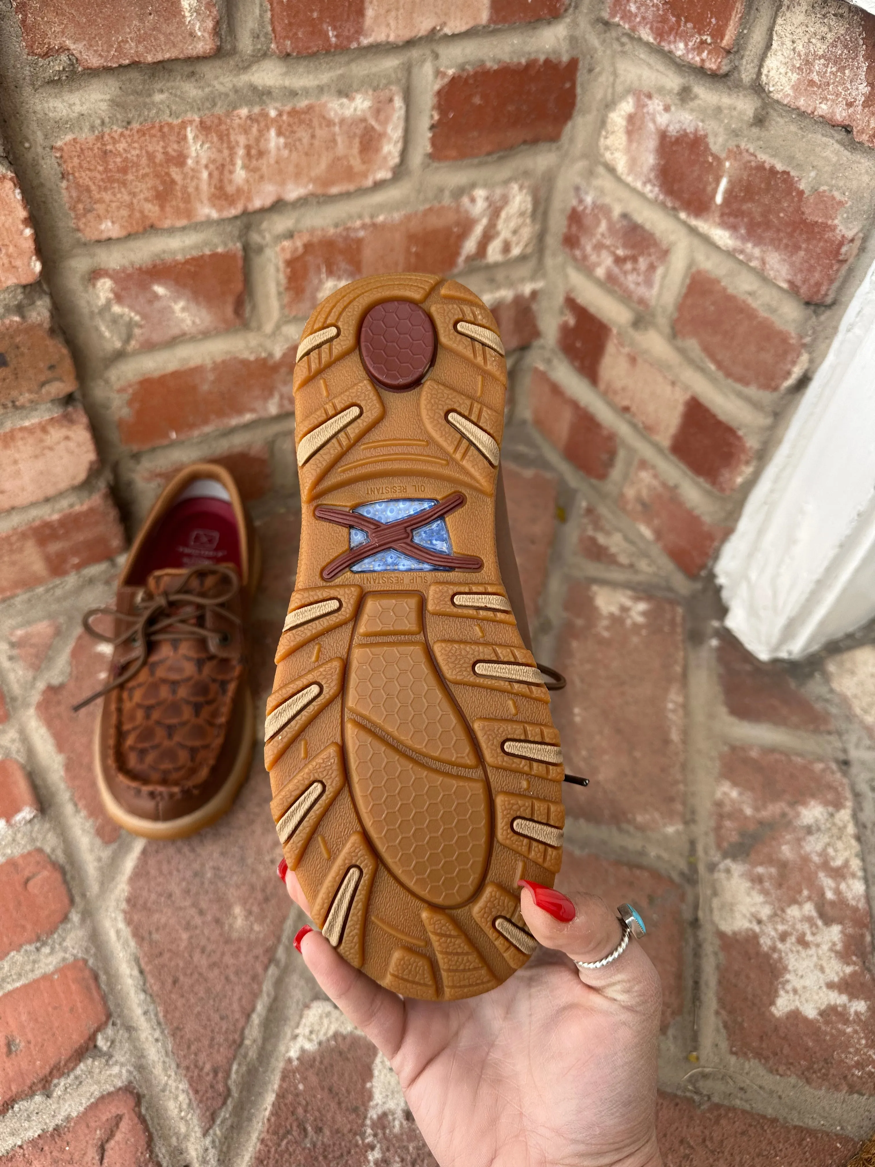 Twisted X Women's Longhorn Driving Shoe