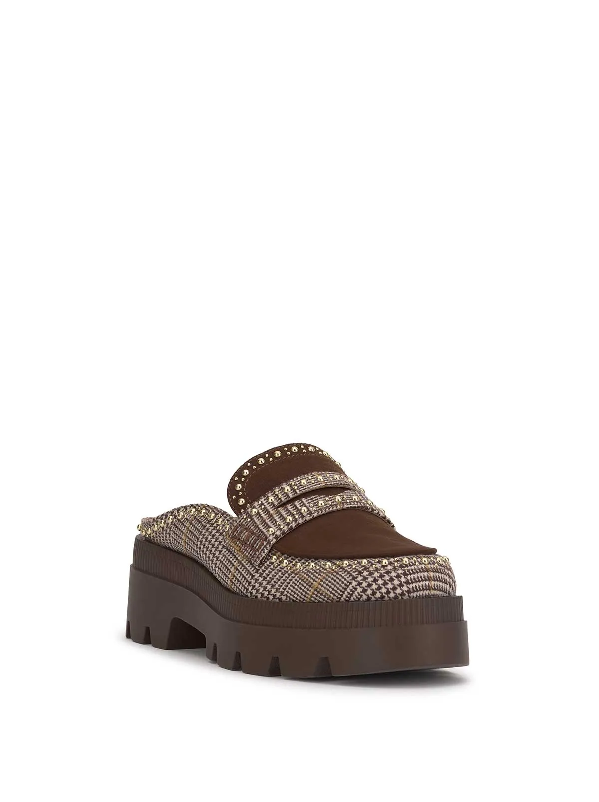 Uma Slip On Loafer in Blair Plaid