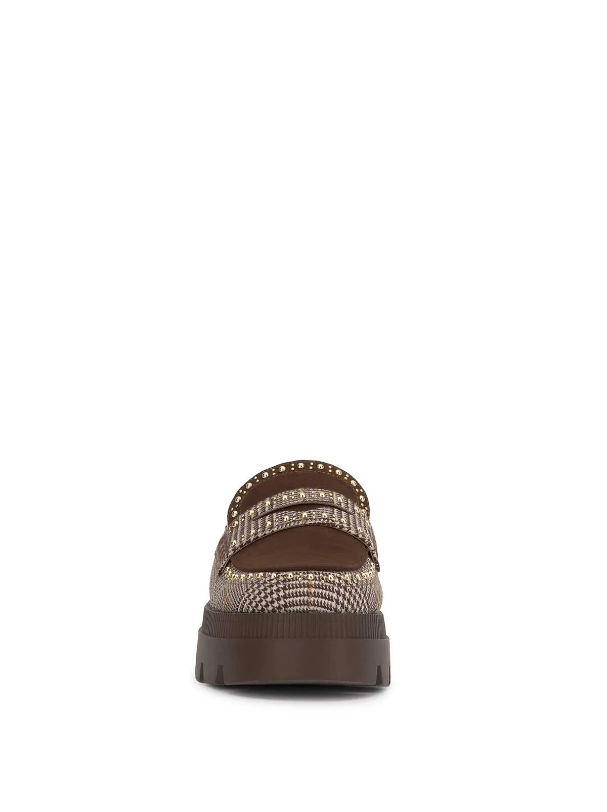 Uma Slip On Loafer in Blair Plaid