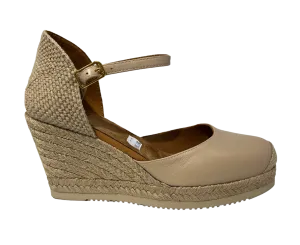 Unisa Castilla Ladies Espadrille High Wedge Shoe