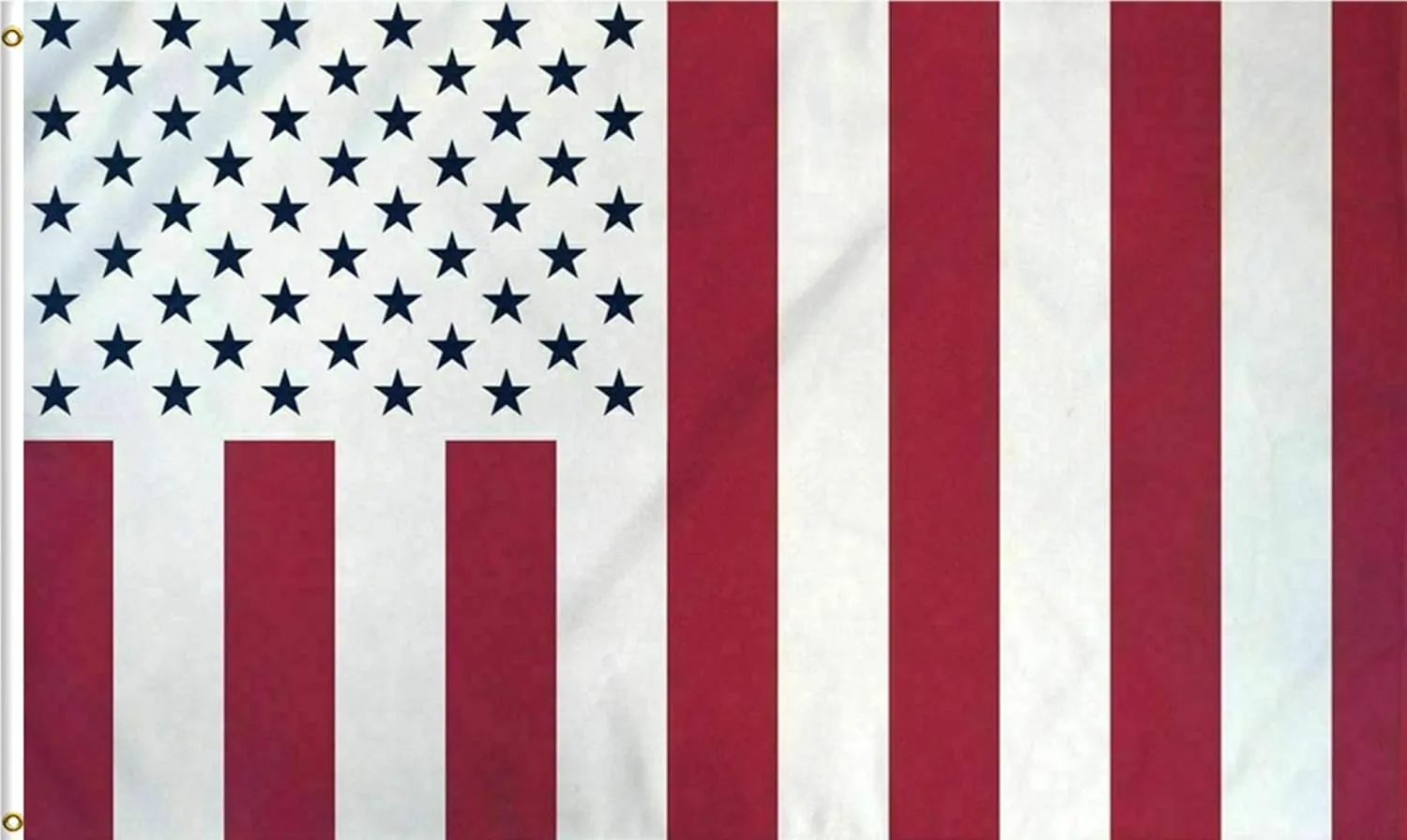 USA Civil Peace Flag 5X8Ft Indoor Outdoor Vivid Color Double-Stitched Edges and American Civil Peace Flags with Two Brass Grommets. (5x8ft)