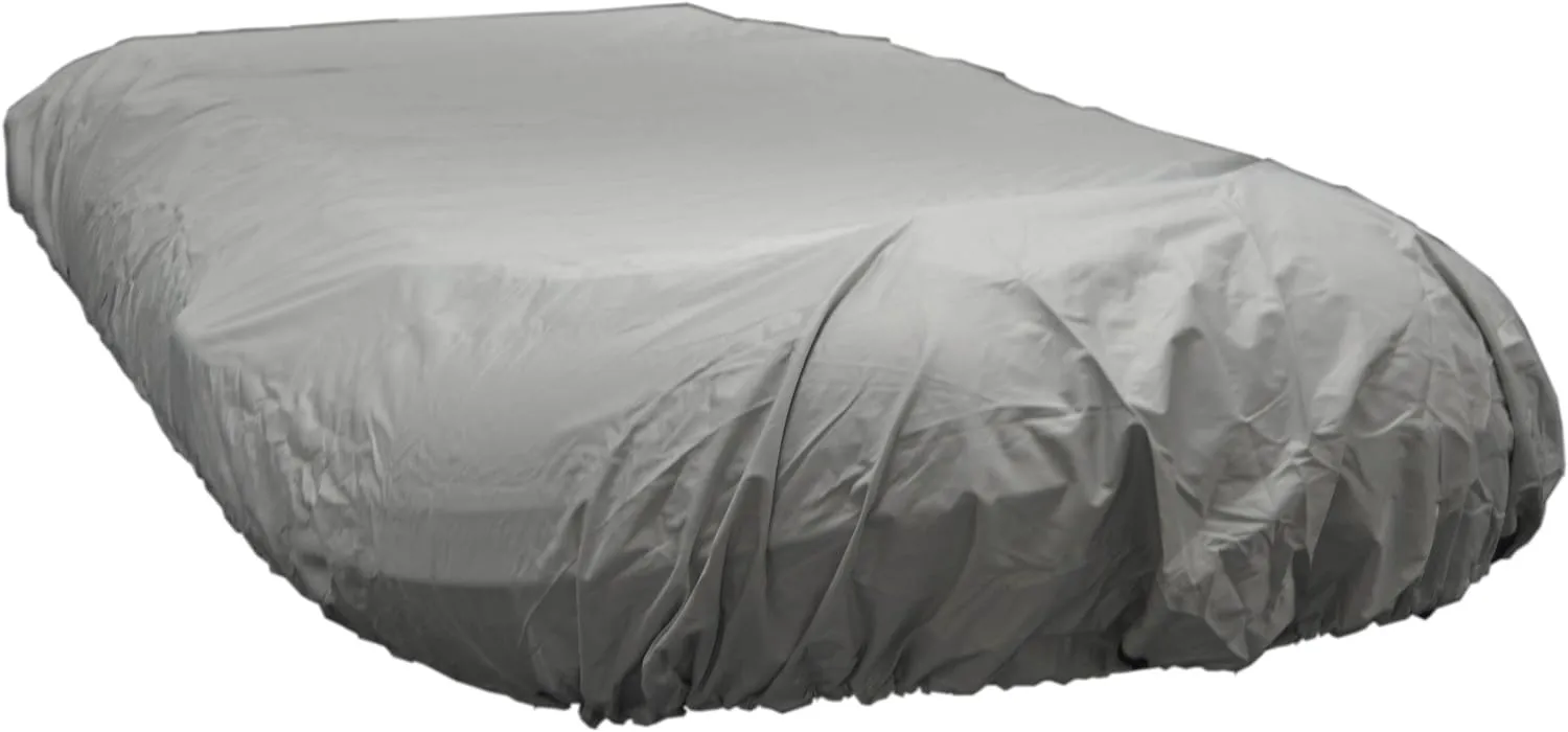 UV Resistant Inflatable Dinghy Boat Cover, Grey, 8-9-Feet