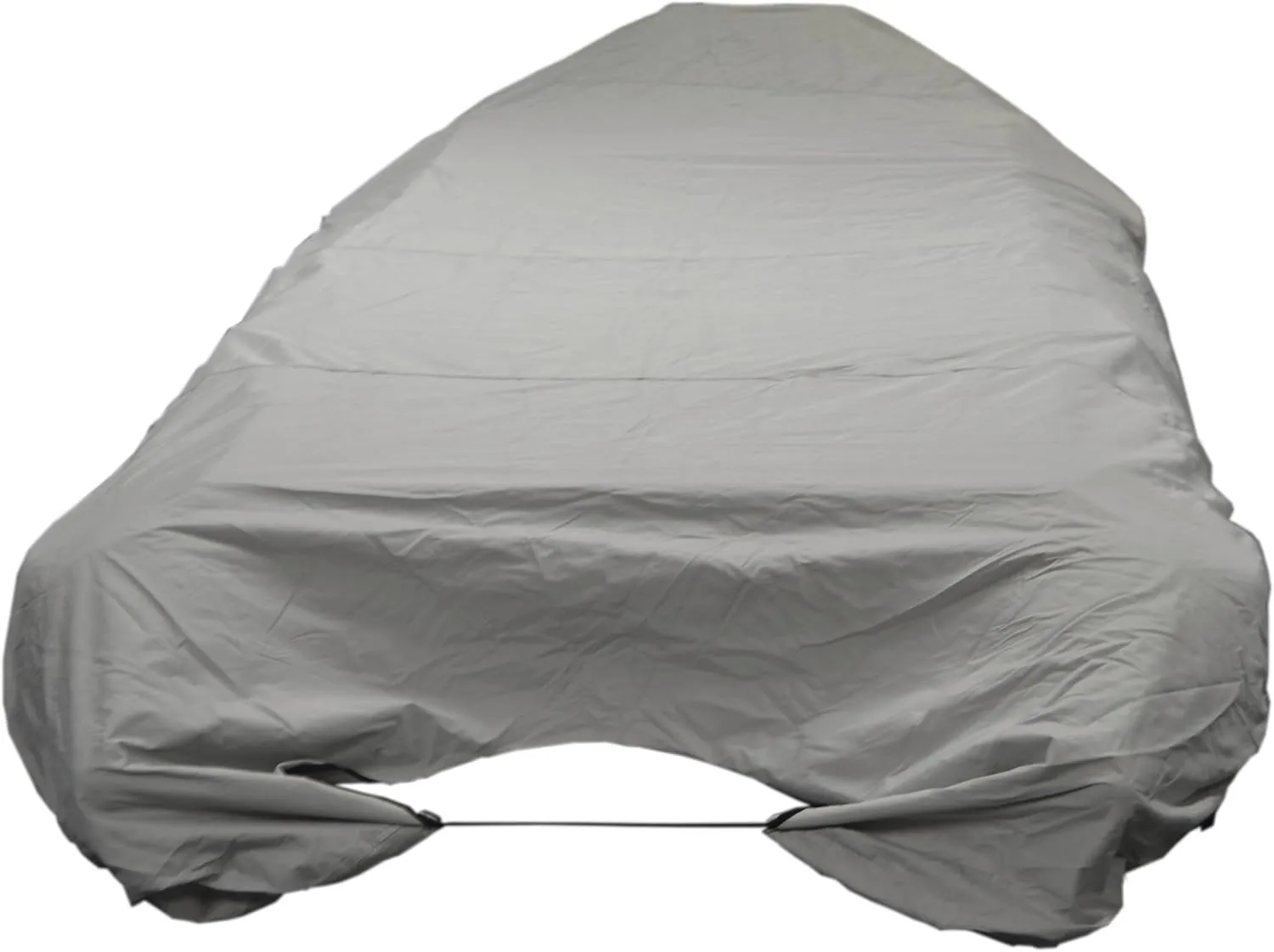 UV Resistant Inflatable Dinghy Boat Cover, Grey, 8-9-Feet