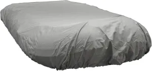 UV Resistant Inflatable Dinghy Boat Cover, Grey, 8-9-Feet